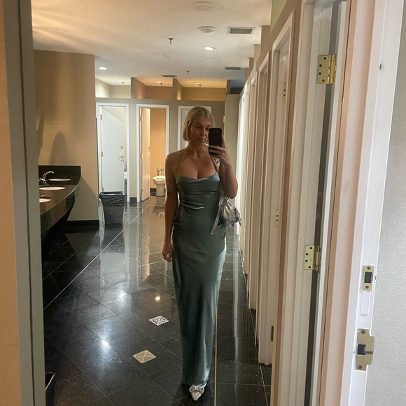 Makalita Maxi Dress - Turquoise - Picture 3 of 3